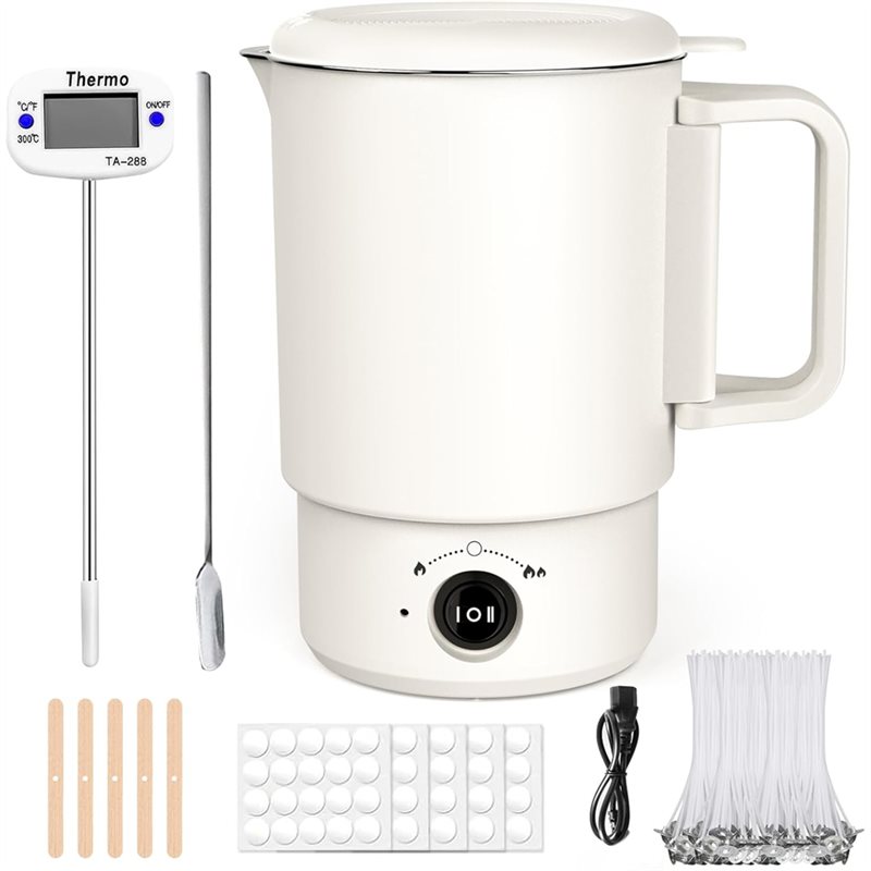 Candle Making Kit - Zestaw elektrycznego topiarki do wosku A47U