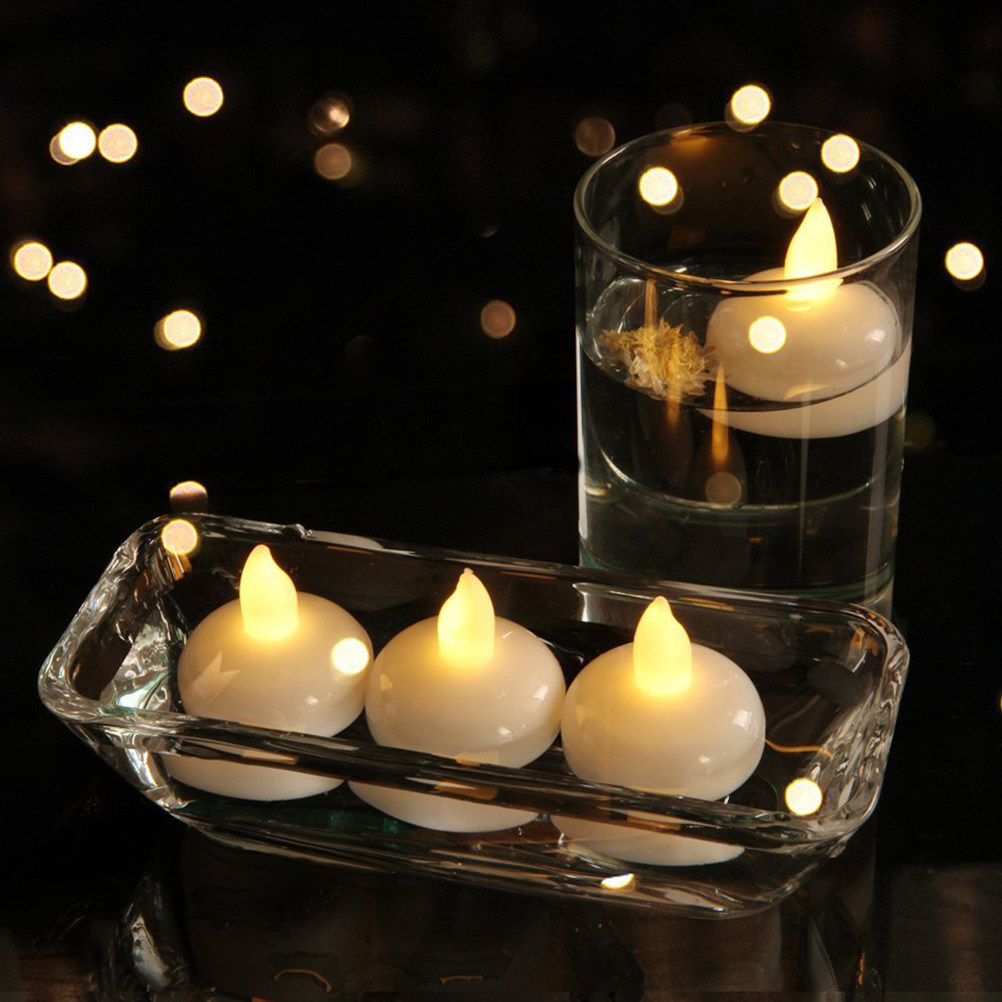 Paraffin Wax - 12 sztuk wodoodpornych, pływających lamp LED