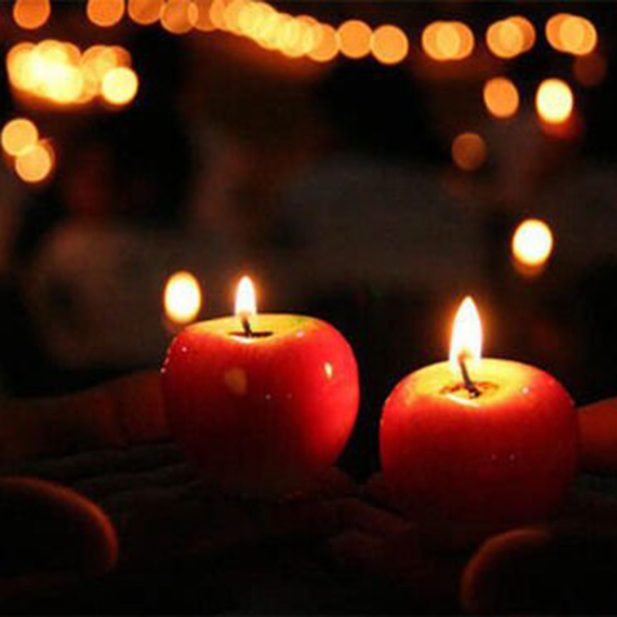 Soy Wax - Średnie, realistycznie wykonane świeczki w kształcie
