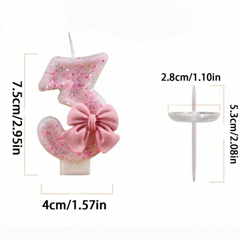 1szt Różowy motyl w kształcie  – Paraffin Wax recenzja i cena