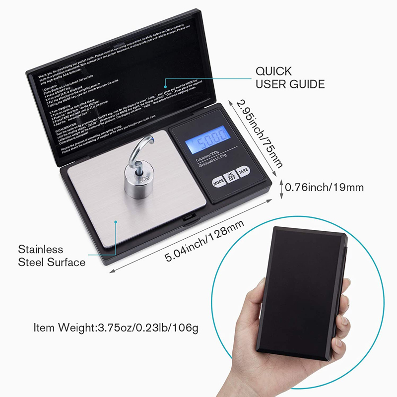 Mini waga elektroniczna kieszo – Candle Wax Scale recenzja i cena