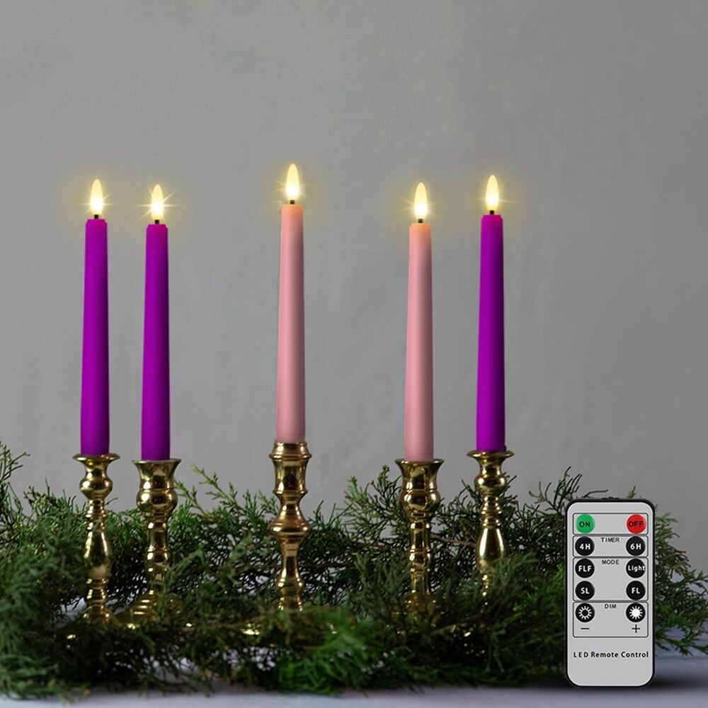Świeca LED 8 cali, migocząca,  – Candle Wick recenzja i cena