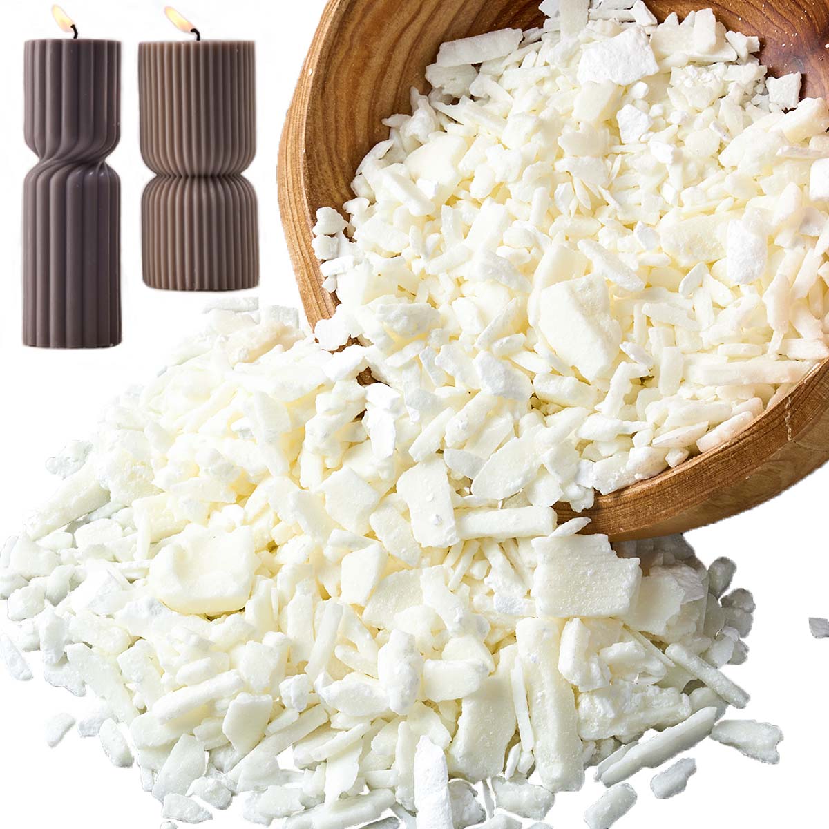 1-punktowy czysty biały wosk s – Candle Making Kit recenzja i cena